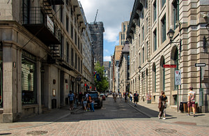 Old-Town Tom Damoth © 2025 One of the oldest continuously inhabited cities in North America, Old Montréal was established in 1642 by French settlers. Much of Old Montréal is built of stone and made to last forever. Cobblestone streets and massive Greystone buildings contrast with the ever-present green spaces. Once the hub of river trade, banking, and warehousing, the buildings now house restaurants, art galleries, and museums.